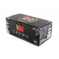 Уголь для кальяна Crown 96 шт (22 мм)