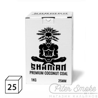 Уголь для кальяна Shaman 72 шт (25 мм)