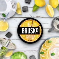 Бестабачная смесь BRUSKO Medium - Лимонный пирог 50 гр