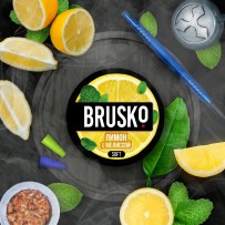 Бестабачная смесь BRUSKO Medium - Лимон и мелисса 50 гр