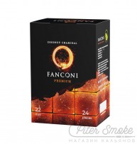 Уголь для кальяна Fanconi 24 шт (22 мм)