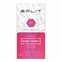 Бестабачная смесь Split - Mary Berry (Красные ягоды) 50 гр