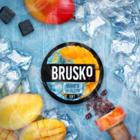 Бестабачная смесь BRUSKO Medium - Ледяной Манго 50 гр